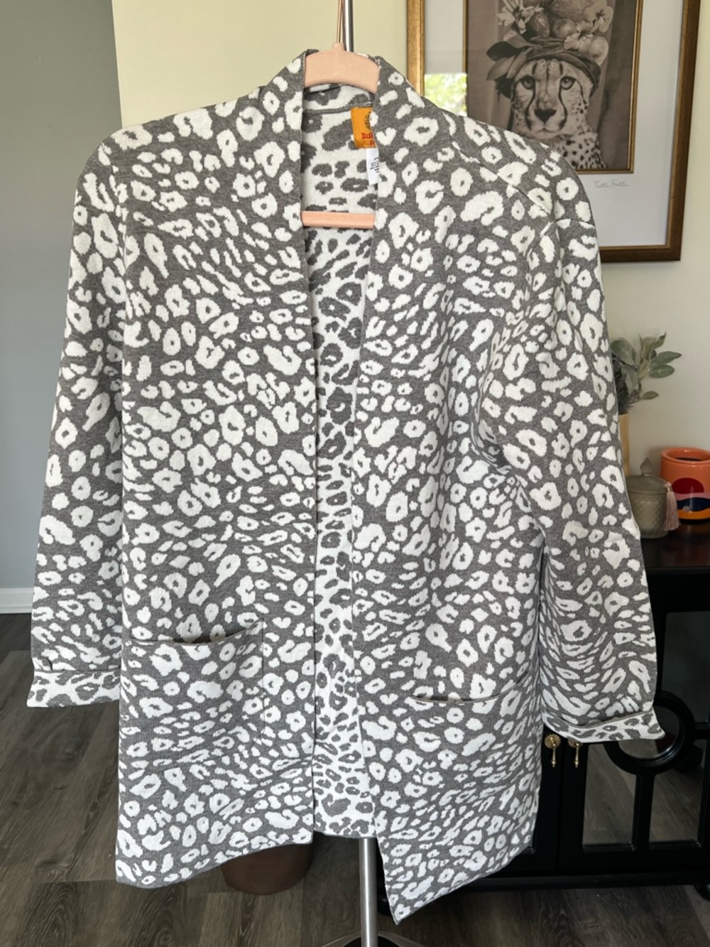 Ruby Rd. Leopard-Print Sweater